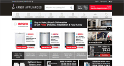 Desktop Screenshot of handyappliances.ca